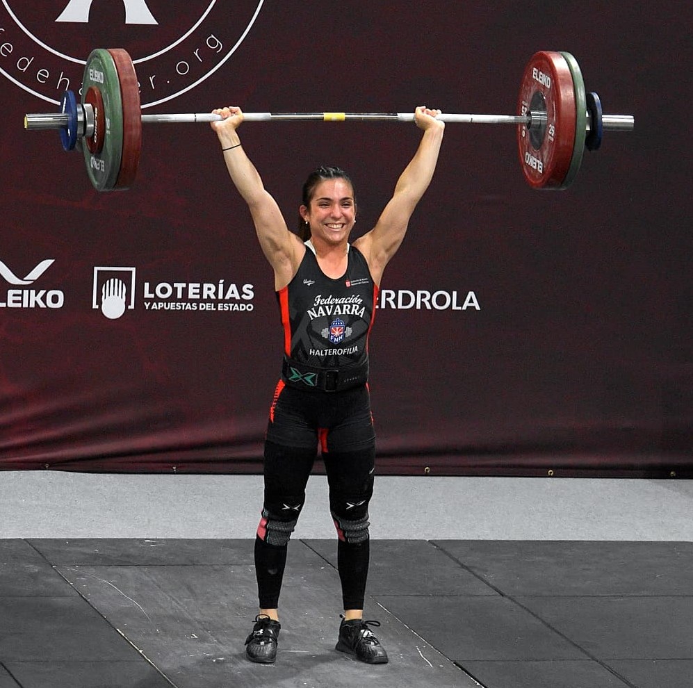 Tres navarras, campeonas de España en el Nacional Absoluto de Halterofilia 2025
